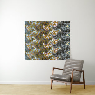 Vatican Stairs Wavy Abstract, 2014 SVP Images Tapestry