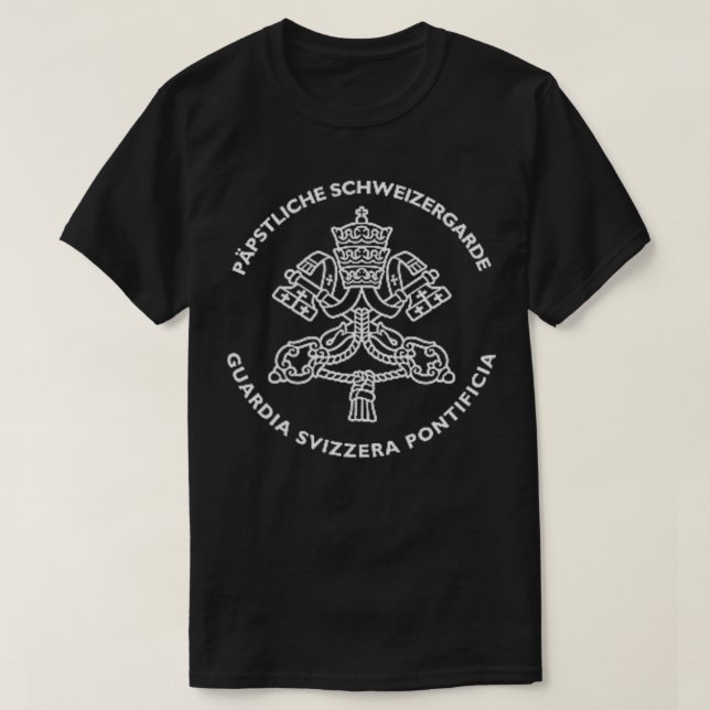 Vatican Swiss Guard Guardia Svizzera Tshirt (Design Front)