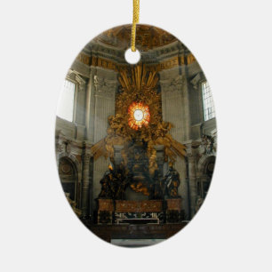 Vatican views ceramic ornament