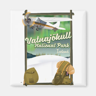 Vatnajökull National Park Iceland Magnet