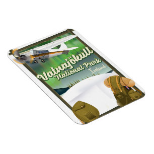 Vatnajökull National Park Iceland Magnet