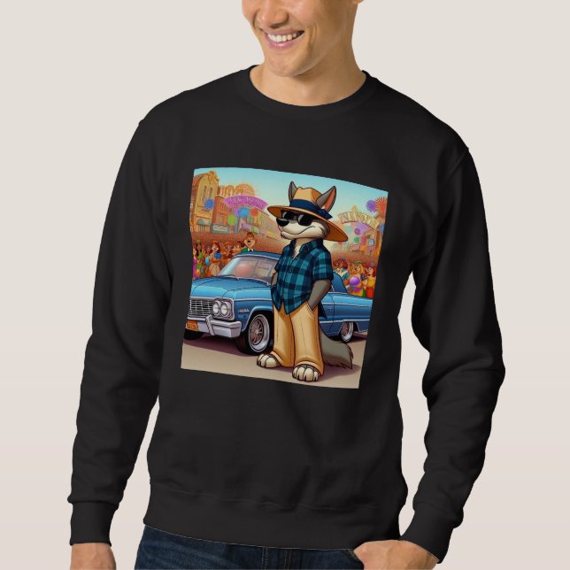 Vato Lobo "New Year" Sweatshirt (Front)