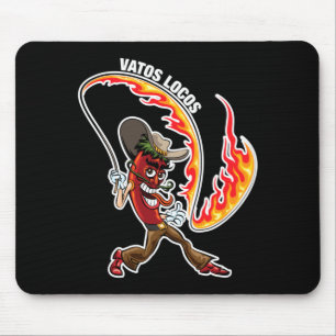 Vatos Locos Design Spicy Mexico Gangster Funny Mouse Pad