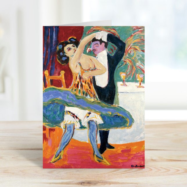 Vaudeville Theatre | Ernst Ludwig Kirchner Card (Creator Uploaded)