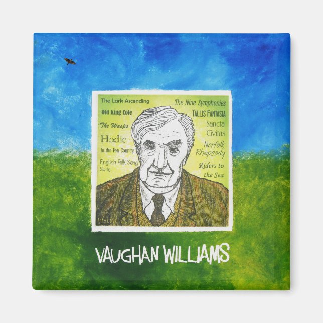 Vaughan Williams magnet (Front)