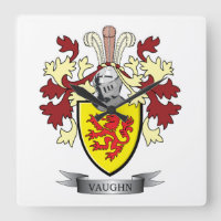 Vaughn Family Crest Coat of Arms