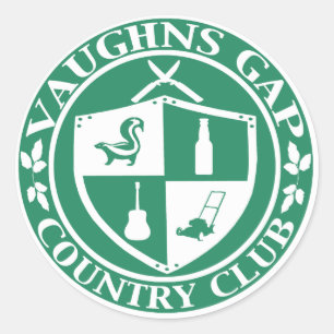 Vaughns Gap Country Club Sticker