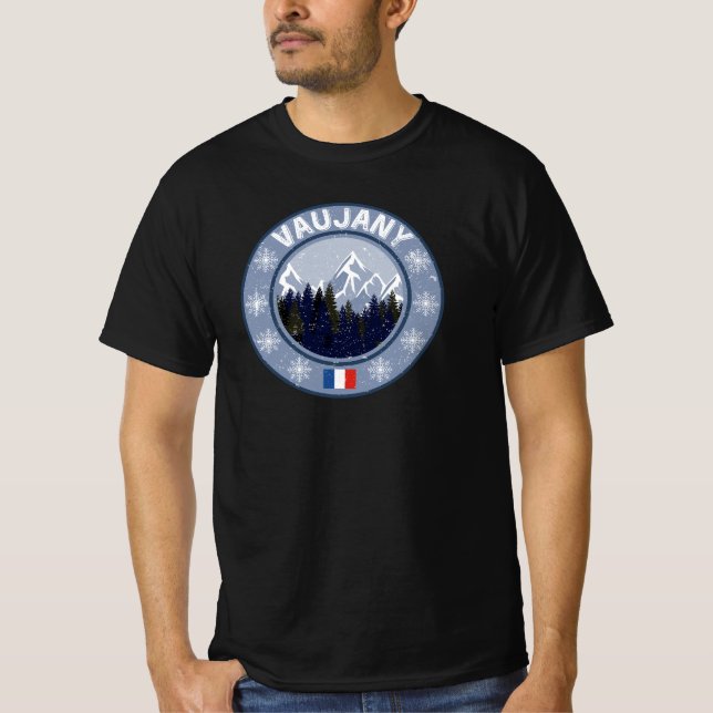 Vaujany Ski Station T-Shirt (Front)