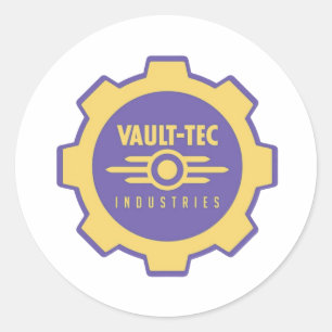 Vault-Teck Classic Round Sticker