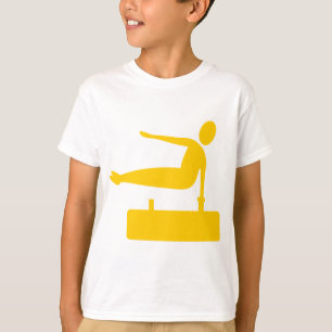 Vaulting Figure - Amber T-Shirt