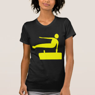 Vaulting Figure - Yellow T-Shirt