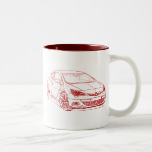 Vaux Astra GTC 2012 Two-Tone Coffee Mug