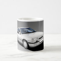 Vauxhall Astra GTE Classic Car Illustrated Mug (W)