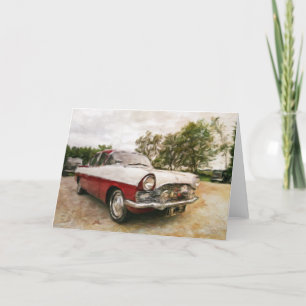 Vauxhall Cresta blank greetings card