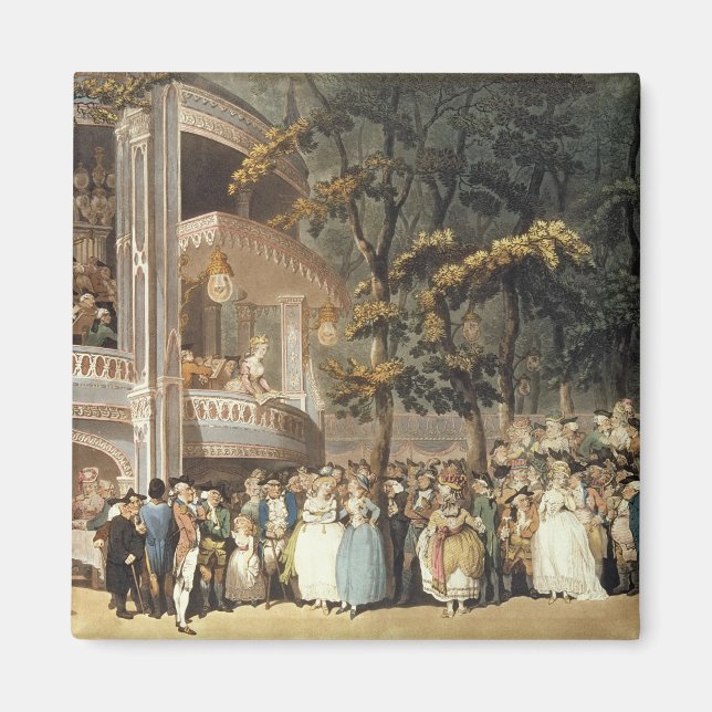 Vauxhall Gardens from Ackermann's Magnet (Front)