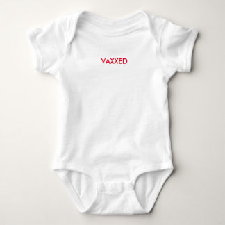 Vax+ for children. Let'em know that you are VAXXED Baby Bodysuit