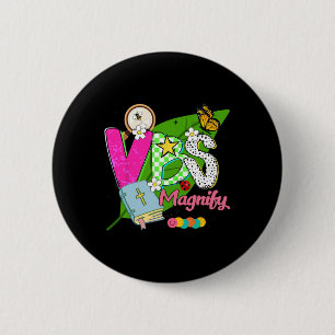 Vbs 2025 Magnified Smallest Insects Adventure Chri 6 Cm Round Badge