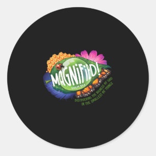 Vbs 2025 Magnified Smallest Insects Adventure Chri Classic Round Sticker