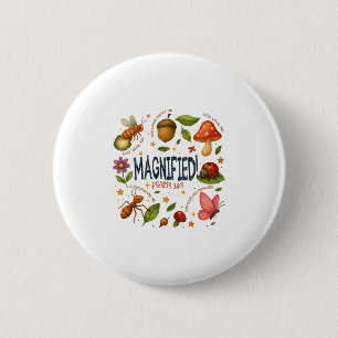 Vbs 2025 Magnified Smallest Insects Adventure Vbs  6 Cm Round Badge