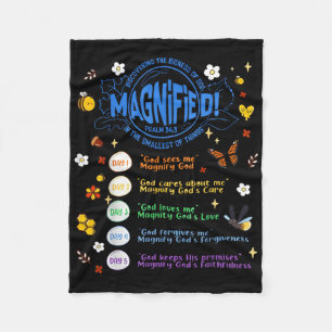 Vbs 2025 Magnified Smallest Insects Adventure Vbs Fleece Blanket