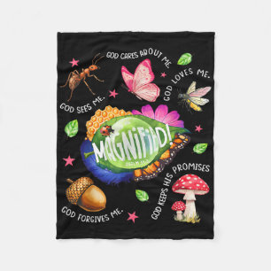 Vbs 2025 Magnified Smallest Insects Adventure Vbs Fleece Blanket