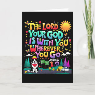 Vbs 2025 True North Road Trip The Lord Your God Ch Card