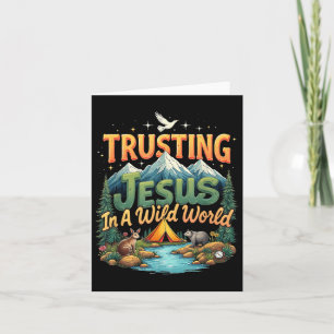 Vbs 2025 Trusting Jesus Camp Christian Summer True Card