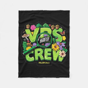 Vbs Crew Magnified Vbs 2025 Smallest Insects Chris Fleece Blanket