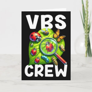 Vbs Crew Magnified Vbs 2025 Vacation Bible School Card