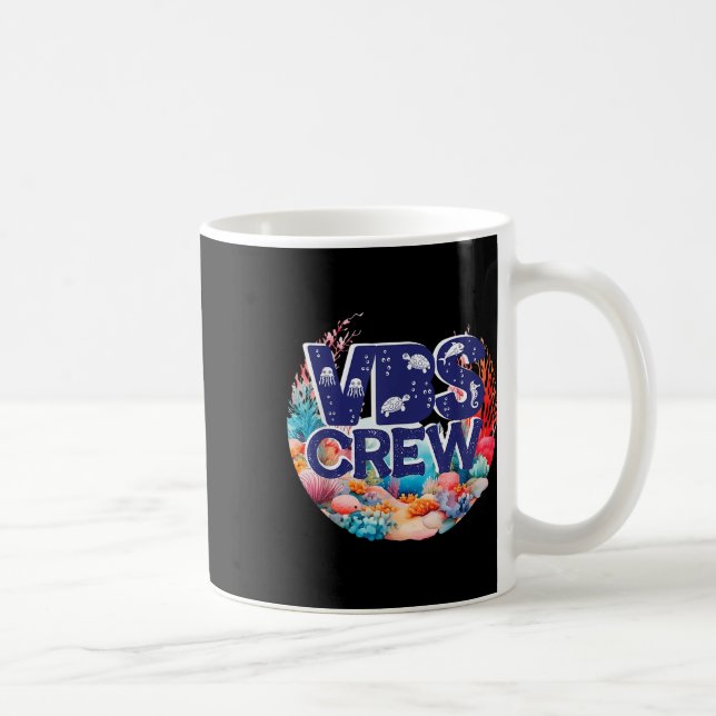 Vbs Crew Vacation Bible School Scuba Vbs Crew Ocea Coffee Mug (Right)
