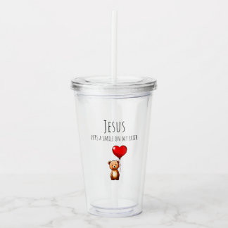 VBS Jesus puts a smile on my faith-kids cup