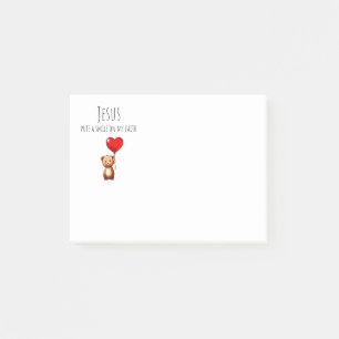 VBS Jesus puts a smile on my faith - sticky notes