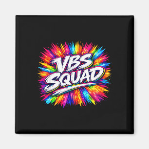 Vbs squad a colourful splash vacation bible school magnet