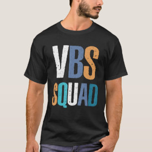 VBS Squad Kids Vacation Bible School Summer Camp W T-Shirt