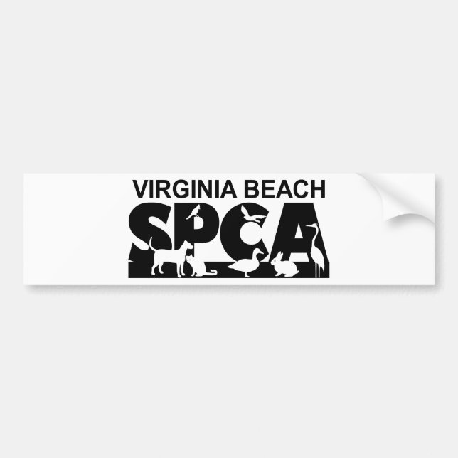 VBSPCA Logo Bumper Sticker (Front)
