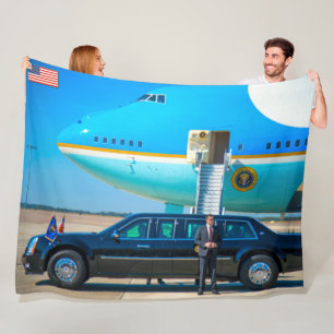 VC-25A (747-200B) and "THE BEAST" Fleece Blanket