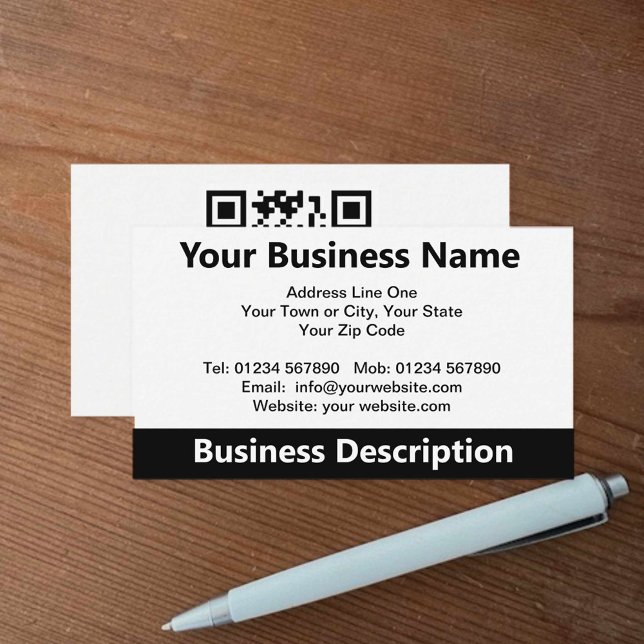 vCard QR Code Business Card (Creator Uploaded)