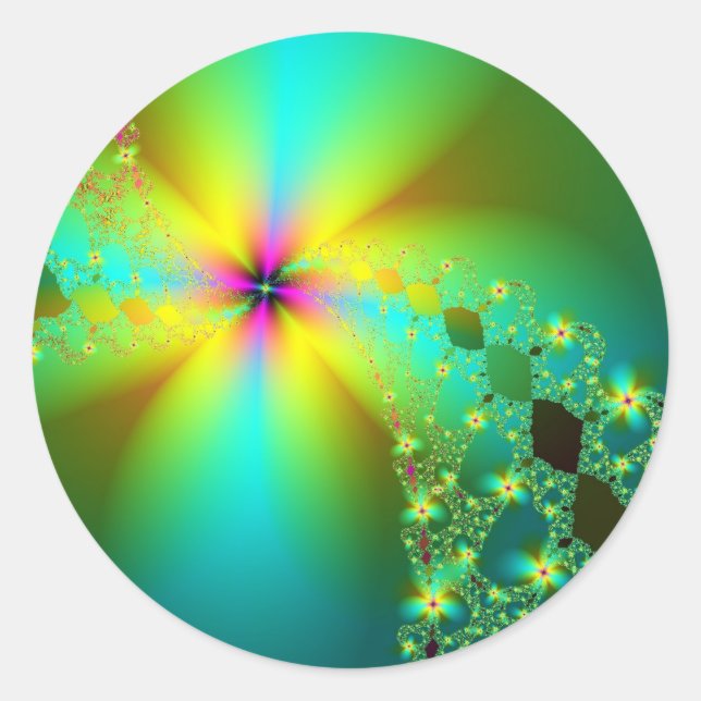 Vchira_1451 Classic Round Sticker (Front)