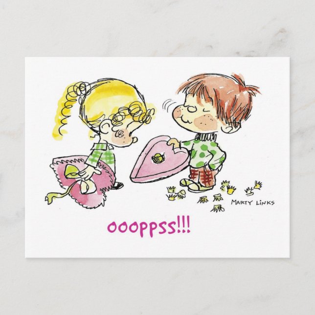 VDA-003 Chocolates Postcard (Front)