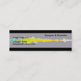 vdsdsdsvdsvd, Designer  - Customised - Customised Mini Business Card