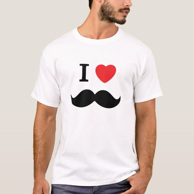 ve Moustache  Shirt (Front)