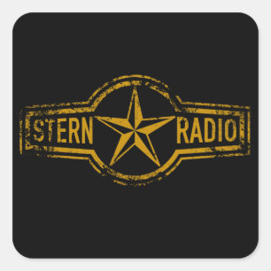 VEB Stern-Radio Sonneberg Square Sticker