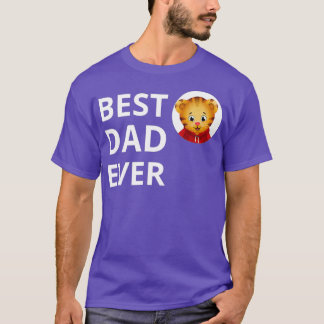 Vebyhogh  Daniel Tiger Best Dad Ever Dads T-Shirt