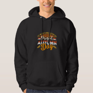 Vector autumndays design (3) hoodie