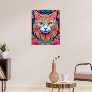 Vector Cat Poster