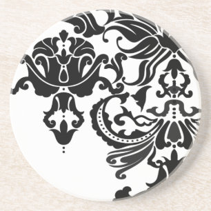 Vector Damask Coaster