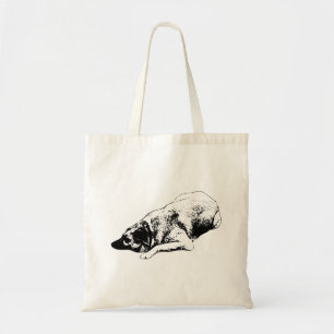 Vector Dog Coolness Lifts Every Holiday Outing Tote Bag
