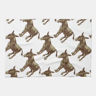 Vector Donkey Tea Towel