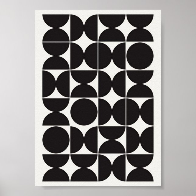 Vector geometric pattern poster (Front)