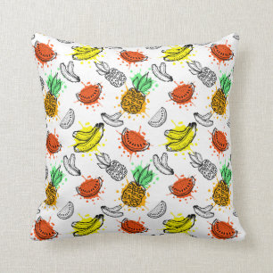Vector Graphic Seamless Pattern Cushion